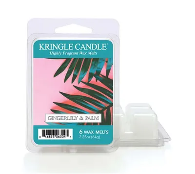 Obrázok produktu pre Kringle Candle Gingerlily & Palm vonný vosk (64 g)