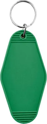 Produktbild von CombiCraft Hunter Hotel Schlüsselanhänger Grün, 45x88mm - 10 Stück