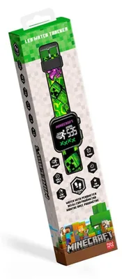 Productafbeelding van Minecraft LED-trackerklok