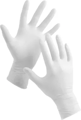Immagine prodotto di SIS, Guanti in vinile senza polvere AQL 1,5 taglia M Medical, bianco