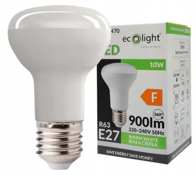 Immagine prodotto di Lampadina LED R63 E27 10W 3000K 900lm