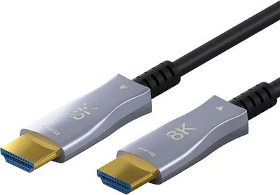 Obrázek produktu pro 1x Goobay 65565 Standardní optický hybridní ultra vysokorychlostní kabel HDMI™ s Ethernetem (AOC), 100 m, černý - 8K/60Hz