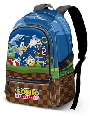 Obrázok produktu pre Plecak adaptacyjny Sonic the Hedgehog Greenhill 44cm - Karactermania
