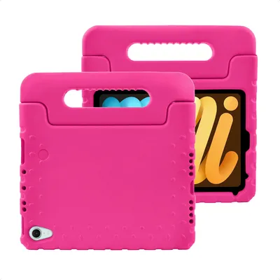 Image de imoshion Kidsproof Backcover avec poignée pour l'Apple iPad Mini 7 (2024) / iPad Mini 6 (2021) - Rose