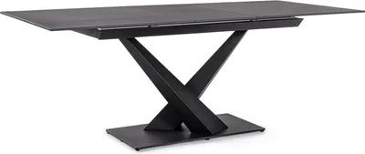 Produktbild von Tisch Johannes 160-200 x 90 x 75 cm Stahl Schwarz