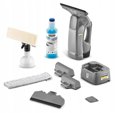 Obrázek produktu pro Profesionální čistič oken Kärcher WVP 10 Adv se vyměnitelnou baterií, objem 200 ml