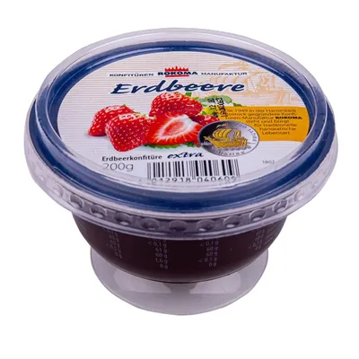 Produktbild von Rokoma Erdbeer-Konfitüre 200g