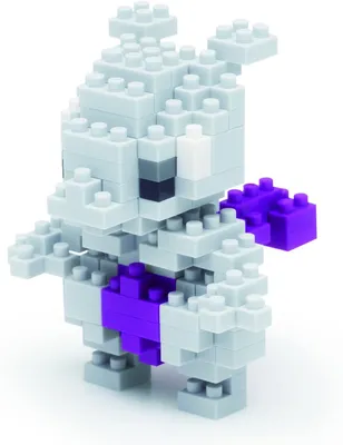 Immagine prodotto di Pokemon nanoblocco Bauset Mewtu