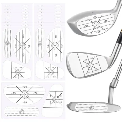 Obrázek produktu pro TRANKIELO® - Sada golfových nálepek pro analýzu úderu (40/120 kusů) - Nálepky pro konzistentní analýzu pohybu při golfu
