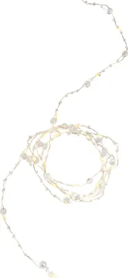 Produktbild von LED-Kette MAGICHOME WEIHNACHTEN PEARL, 20 LEDs, warmweiß, Indoor, 1,9 m