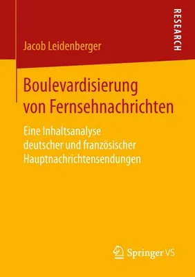 Zdjęcie produktu dla Boulevardisierung von Fernsehnachrichten