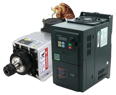 Produktbild von Spindelmotor, 3,5 kW Leistung, Hochgeschwindigkeitsbetrieb, 24000rpm