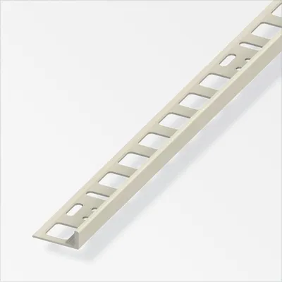 Produktbild von alfer Winkelprofil PVC glatt beige