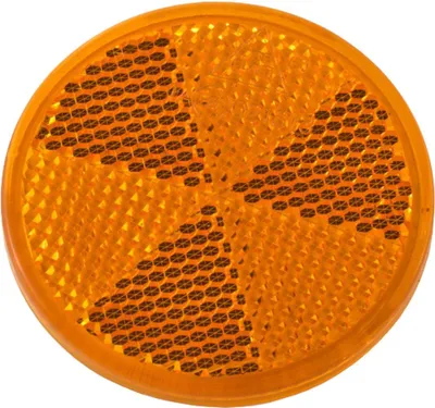 Produktbild von Gelber Reflektor 60 Mm Mit Klebeband