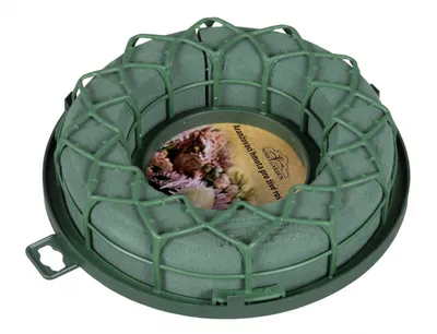 Obrázok produktu pre Nohel Záhradný veniec OASIS IDEÁLNY na aranžovanie živého výpletu d18cm