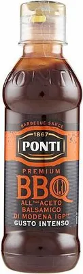 Produktbild von Premium BBQ-Sauce mit Balsamico-Essig 250g - Ponti