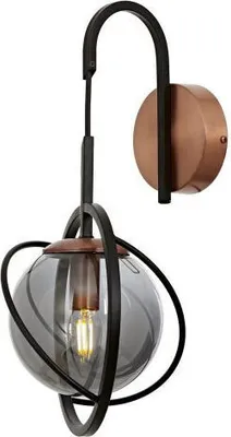 Produktbild von Opviq, AP- APFRM, Schwarz,Kupfer, Wandleuchten, 42x22x24 cm, Metallkörper