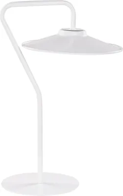Obrázek produktu pro BELIANI Stolní lampa LED bílá kovová moderní osvětlení s nabíjením přes USB do ložnice obývacího pokoje pracovny