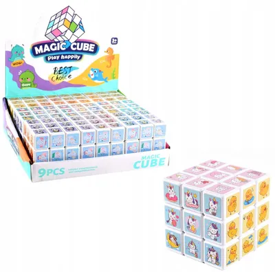 Produktbild von Trifox Zauberwürfel 3x3 Lernspielzeug für Kinder