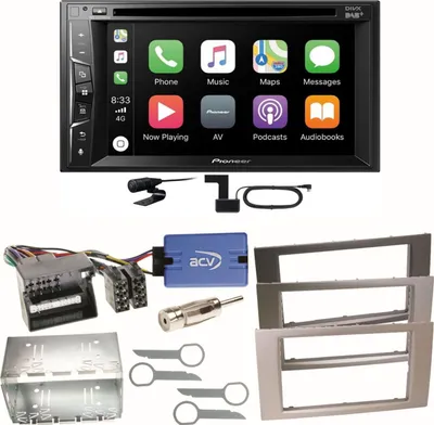 Produktbild von Pioneer AVH-Z3200DAB Carplay DAB Einbauset für Ford Focus C-Max Fiesta Transit