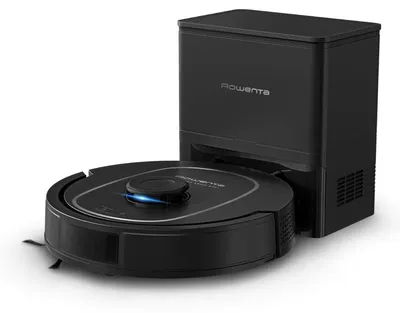 Produktbild von Rowenta X-Plorer 375+, Beutellos, Schwarz, Rund, 0,22 l, Ladend, 0,28 l