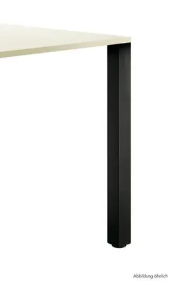 Immagine prodotto di Quadra, gamba di supporto, nero opaco perlato, H 870 mm