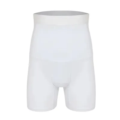 Immagine prodotto di Pantaloni modellanti da uomo, boxer da uomo per dimagrire - CORFITMAN Bianco 3XL