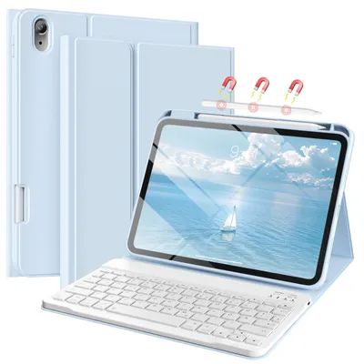 Obrázek produktu pro Obal s klávesnicí pro modely A16, 11 palců, 10. generace, kompatibilní modely, barva: modrá