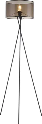 Produktbild von JUST LIGHT LED Stehleuchte TREMELLA Stehlampe mit Fußschalter, Metall rauchfarbig Wohnzimmer, Schlafzimmer, Esszimmer, Arbeitszimmer, Flur