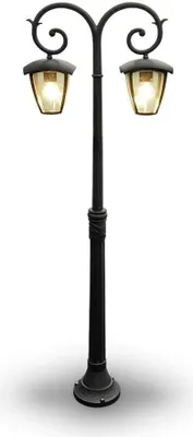 Produktbild von Stehlampe aus schwarzem ALU für Ihren Außenbereich VT-738