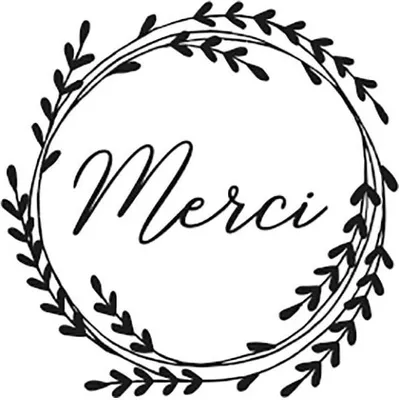 Produktbild von 5 Wachssiegel um zu kleben 40 mm - Golden - Merci