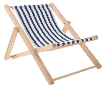 Imagen del producto de Omgoods - Silla de playa plegable - Silla de playa de madera - Sillas de playa ligeras - Silla de playa ajustable - Decoración náutica - Artesanía de estilo mediterráneo - Cesta de playa