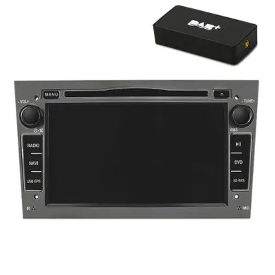 Produktbild von 7 Zoll Radio mit DAB+ für Opel Corsa D Zafira B Astra H Corsa C Combo C Navi Lenkradsteuerung Bluetooth RDS DSP GPS DAB+