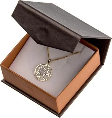 Produktbild von SILBERKETTEN STORE Panzerkette 1,2mm mit Anhänger "Love" - 333 Gold und 375 Gold - 45cm