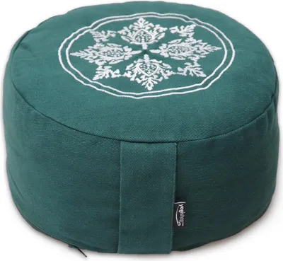 Produktbild von Meditationskissen rund - vintage - Baumwolle - ø 30cm x 15cm