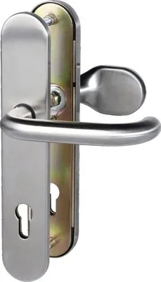 Produktbild von Schutzbeschlag Haustür PZ (72 mm) edelstahl