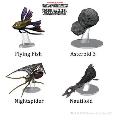 Produktbild von D&D Icons of the Realms: Schiffsmaßstab – Hinterhalt im Wildraum