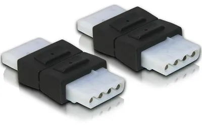 Obrázek produktu pro DeLOCK 65045, 4-pin Molex, 4-pin Molex, Černá