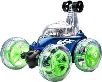 Obrázek produktu pro Dálkově ovládané modré auto twister acrobat, options_color: []