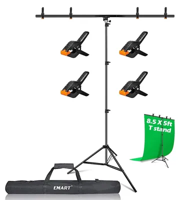 Obrázok produktu pre T-tvarový pozadíový stojan, 1,5 x 2,6 m