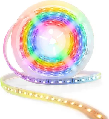 Produktbild von Nedis SmartLife LED-Streifen - Mehrfarbig - SMD - 5.00 m - IP65 - 2700 K - 960 lm - Android / IOS
