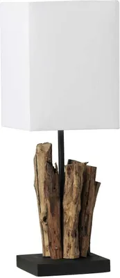 Zdjęcie produktu dla Lampa stołowa Abuja wykonana z drewna driftowego