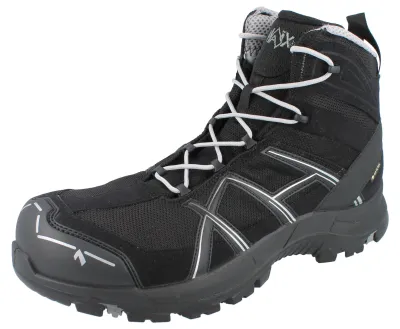 Produktbild von HAIX Black Eagle Safety S3 40.1 mid black silver - Größe: UK 8