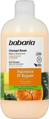 Produktbild von Babaria Shampoo - pflegend und regenerierend für trockenes und strapaziertes Haar, 500 ml