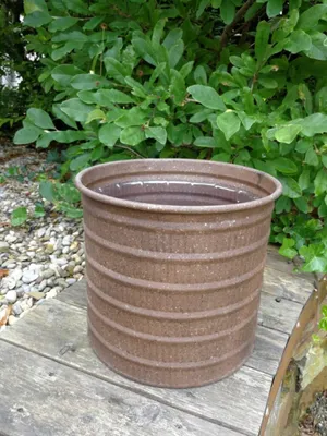 Produktbild von Edelrostoptik Pflanzkübel Ragna, rund Pflanzkübel Ragna rund - 19 cm