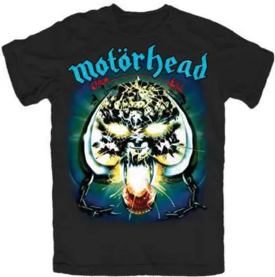 Produktbild von Motörhead Overkill Black S T-Shirt