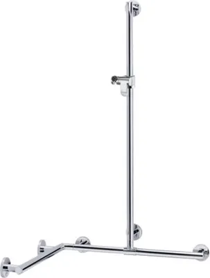 Produktbild von KEUCO PLAN Care Duschhandlauf mit Brausestange, Breite 797mm, Tiefe 597mm, Höhe 1263mm, 34915016411