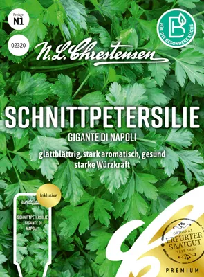Produktbild von Schnittpetersilien Gigante di Napoli | Petersiliensamen von N.L. Chrestensen