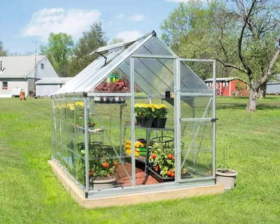 Obrázok produktu pre Palram - Canopia Hliníkový skleník Hybrid 610 Silver 306x185x208 cm