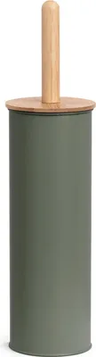 Produktbild von Zeller Present 18911, WC-Bürste & Halter, Salbei, Holz, Eisen, Bambus, Kunststoff, 384 mm